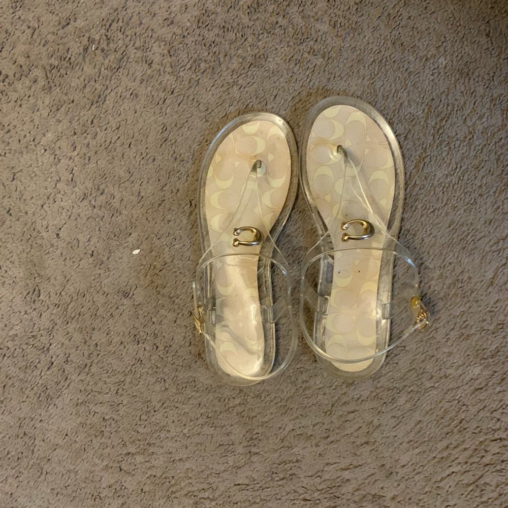 Coach thong sandals